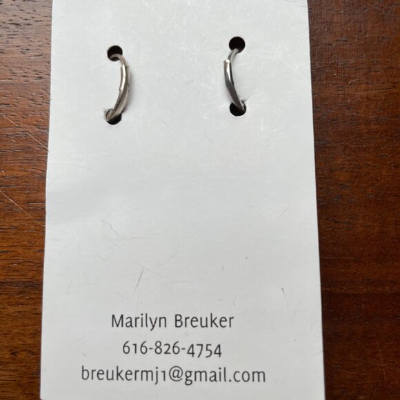 3/$12.  Silver Toned Dangle Earrings - Picture 2 of 2